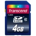 TRANSCEND SDHC karta 4GB Premium, Class 10