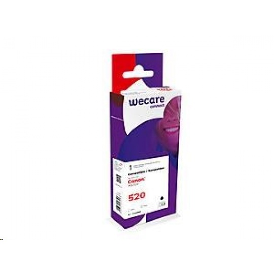 WECARE ARMOR cartridge pro CANON IP3600, 4600, 4600X,MP540, 620 ,630, 980, MX860 (K12464W4), černá, 20ml, 405 str.