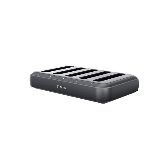 BMX SolidSafe™ 5 Bay Charging Dock, Black BMX SolidSafe™ 5 Bay Charging Dock, Black