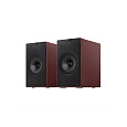 KEF Repro Coda W, regálové aktivní, 2ks, tmavě červené
