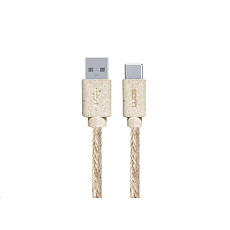 WG - Datový kabel Type-C (male) na USB-A (male), 2 metry, konopný ECO WG - Datový kabel Type-C (male) na USB-A (male), 2 metry, konopný ECO