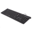 BAZAR - Hama klávesnice Basic KC-200, černá ( poškodena krabica - komplet )