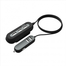 Hama kabelová USB nabíječka do vozidla 2+3, AutoDetect, 10 A, 2 m Hama kabelová USB nabíječka do vozidla 2+3, AutoDetect, 10 A, 2 m