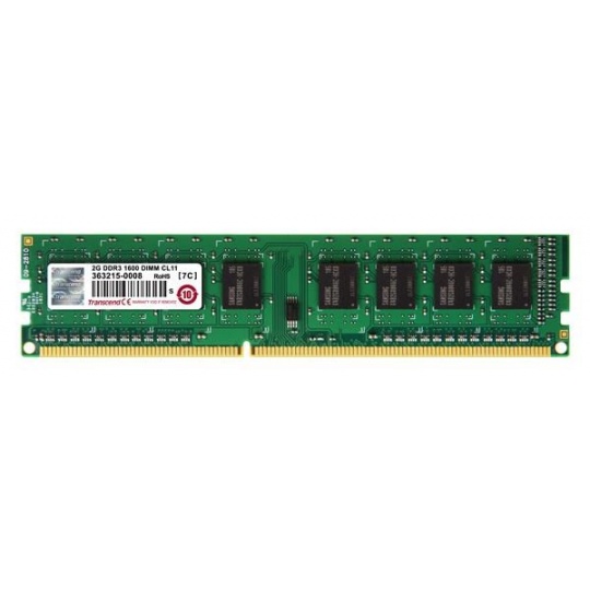 TRANSCEND DIMM DDR3 2GB 1600MHz 1Rx8 CL11