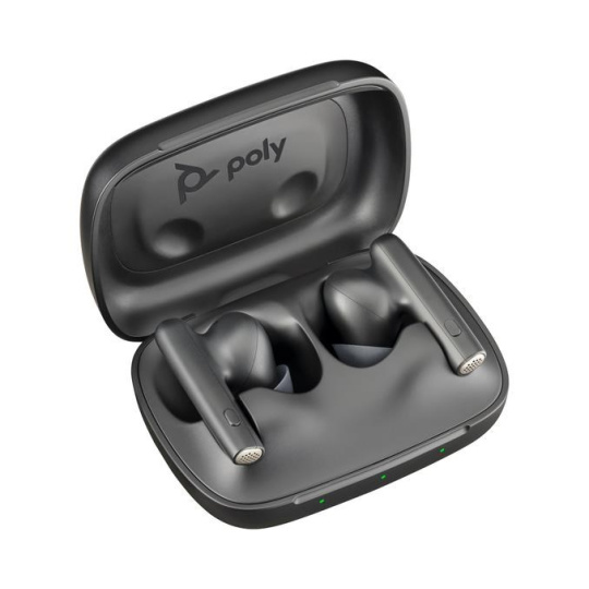 Poly Voyager Free 60 bluetooth headset, BT700 USB-A adaptér, nabíjecí pouzdro, černá