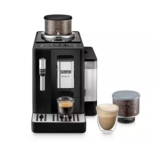 DeLonghi Rivelia Onyx Black EXAM440.35.B plně automatický kávovar, 1,4 l DeLonghi Rivelia Onyx Black EXAM440.35.B plně automatický kávovar, 1,4 l