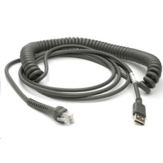 Motorola kabel pro čtečky kroucený USB 4,5m Motorola kabel pro čtečky kroucený USB 4,5m