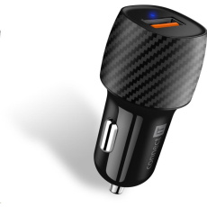 CONNECT IT InCarz QUICK CHARGE 3.0 nabíječka do auta, 1x USB-A, 3 A, carbon CONNECT IT InCarz QUICK CHARGE 3.0 nabíječka do auta, 1x USB-A, 3 A, carbon