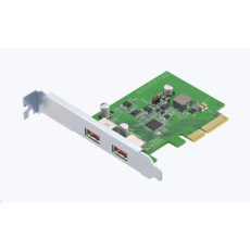 QNAP QXP-10G2U3A rozšiřující karta 2x USB 3.2gen2 pro PC i NAS QNAP QXP-10G2U3A rozšiřující karta 2x USB 3.2gen2 pro PC i NAS