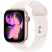 Apple Watch Series 11 GPS + Cellular 46mm Rose Gold Aluminium Case with Light Blush Sport Band - S/M