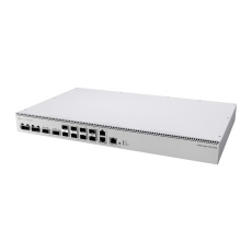MikroTik CRS812-8DS-2DQ-2DDQ-RM 2x 400G QSFP-DD, 2x 200G QSFP56, 8x 50G SFP56, 2x 10GE Cloud Router Switch MikroTik CRS812-8DS-2DQ-2DDQ-RM 2x 400G QSFP-DD, 2x 200G QSFP56, 8x 50G SFP56, 2x 10GE Cloud Router Switch