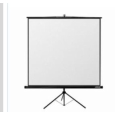 Reflecta TRIPOD Crystal 200x200cm (1:1, 109"/277cm, 196x196cm) plátno stojanové Reflecta TRIPOD Crystal 200x200cm (1:1, 109"/277cm, 196x196cm) plátno stojanové