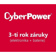 CyberPower 3. rok záruky pro HSTP3T10KEBCWOB CyberPower 3. rok záruky pro HSTP3T10KEBCWOB