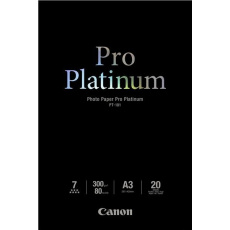 Canon fotopapír PT-101 A3, 20ks, lesklý, 300g/m Canon fotopapír PT-101 A3, 20ks, lesklý, 300g/m