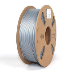 GEMBIRD Tisková struna (filament) PLA PLUS, 1,75mm, 1kg, stříbrná GEMBIRD Tisková struna (filament) PLA PLUS, 1,75mm, 1kg, stříbrná
