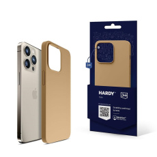 3mk ochranný kryt HARDY Silicone MagCase pro Apple iPhone 15 Pro, Dark Gold