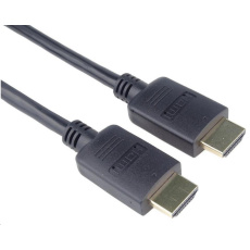 PremiumCord HDMI 2.0 High Speed + Ethernet kabel, zlacené konektory, 0,5m PremiumCord HDMI 2.0 High Speed + Ethernet kabel, zlacené konektory, 0,5m