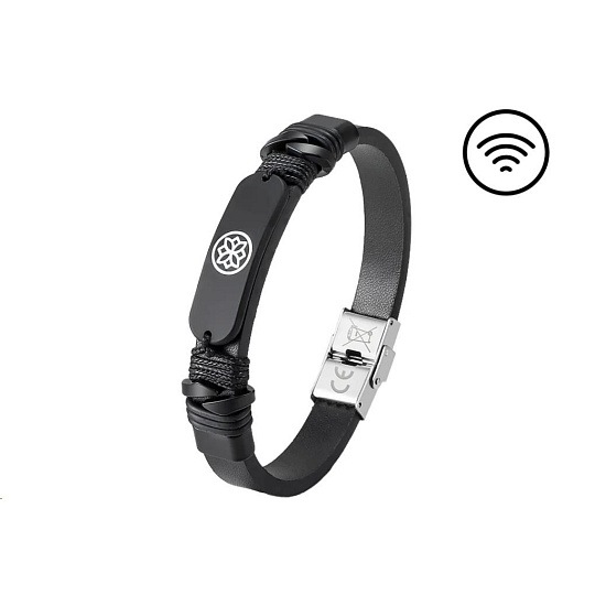 CARNEO PAY Fashion bracelet Iron spirit black CARNEO PAY Fashion bracelet Iron spirit black