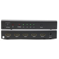 PREMIUMCORD HDMI switch 4:1 s audio výstupy ( stereo, Toslink, coaxial ) PREMIUMCORD HDMI switch 4:1 s audio výstupy ( stereo, Toslink, coaxial )