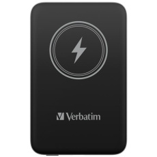 VERBATIM Powerbanka Charge 'n' Go, Magnetická, 10000 mAh, USB-C, Černá VERBATIM Powerbanka Charge 'n' Go, Magnetická, 10000 mAh, USB-C, Černá