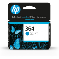 HP 364 Cyan Ink Cart, 3 ml, CB318EE (300 pages) HP 364 Cyan Ink Cart, 3 ml, CB318EE (300 pages)