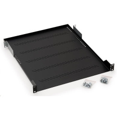 TRITON Police s perforací 19", 1U/550mm, nosnost 40kg, černá TRITON Police s perforací 19", 1U/550mm, nosnost 40kg, černá