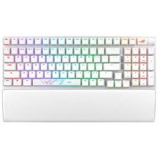 ASUS klávesnice ROG Strix Scope II 96 Wireless White (ROG RX RED / PBT) - US ASUS klávesnice ROG Strix Scope II 96 Wireless White (ROG RX RED / PBT) - US