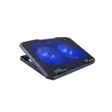 C-TECH chladící podložka pod NTB CLP-140, 15,6", 2x 140mm, 2x USB, modré podsvícení C-TECH chladící podložka pod NTB CLP-140, 15,6", 2x 140mm, 2x USB, modré podsvícení