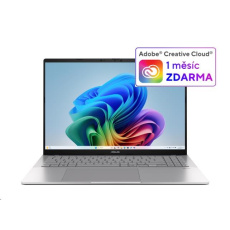 ASUS NTB Vivobook S16 (S3607QA-PL004W), QS X1 26 100, 16" 2560x1600, 16GB, 512GB, QAdreno, W11 Home, Silver ASUS NTB Vivobook S16 (S3607QA-PL004W), QS X1 26 100, 16" 2560x1600, 16GB, 512GB, QAdreno, W11 Home, Silver