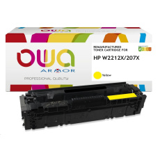 OWA Armor toner pro HP W2212X,žlutý,2450st. OWA Armor toner pro HP W2212X,žlutý,2450st.